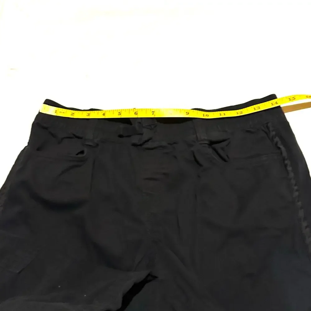 SO Black Cotton Drawstring Jogger Pants Size XL Girls Youth Casual